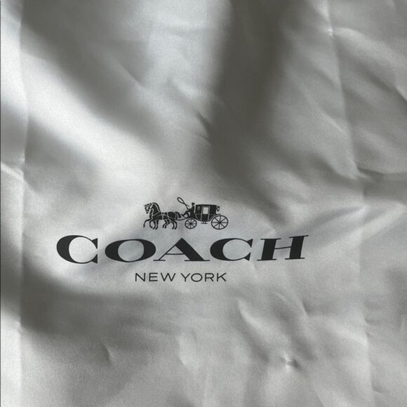 Coach Black Leather Tote - Picture 6 of 7